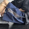 Waterproof Cargo Shorts Mens Loose Cropped Trousers