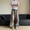 Spring And Summer New 3D Digital Camouflage Printed Denim Trousers For Men