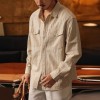 Old Money Style Vintage Linen Shirt