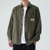100 Cotton Men's Workwear Long-Sleeve Shirt