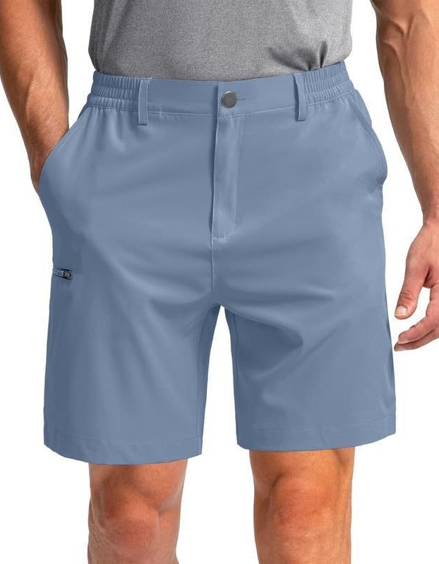 Men's Stretch Golf Pants, Casual Sports Style, Six Pockets
