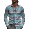 Men's Printed Long-Sleeve Shirt