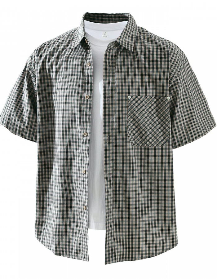 Men's Fashionable Casual Loose Short-Sleeve Shirt