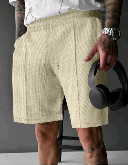 Solid Color Versatile Casual Five-point Sports Shorts