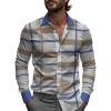 Men's Printed Long-Sleeve Shirt